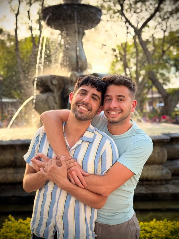 Jordan Pappas e Roy Cohen por Reprodução/Instagram