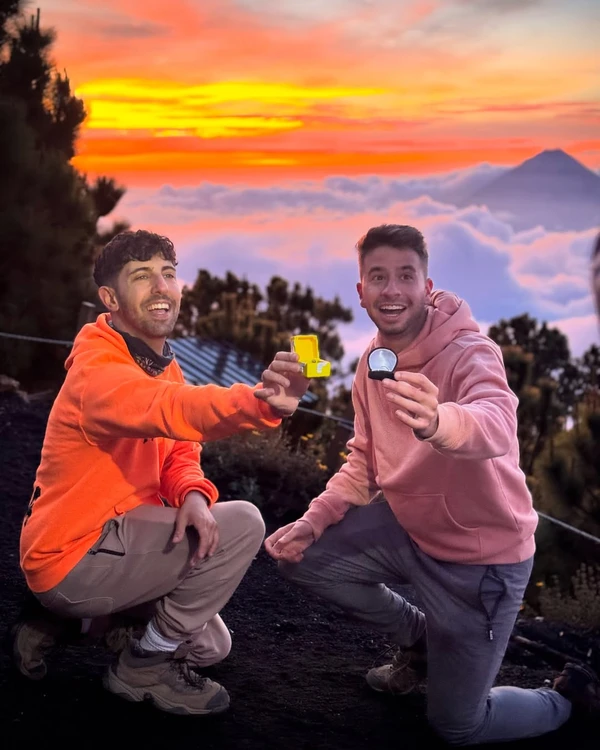 Jordan Pappas e Roy Cohen por Reprodução/Instagram
