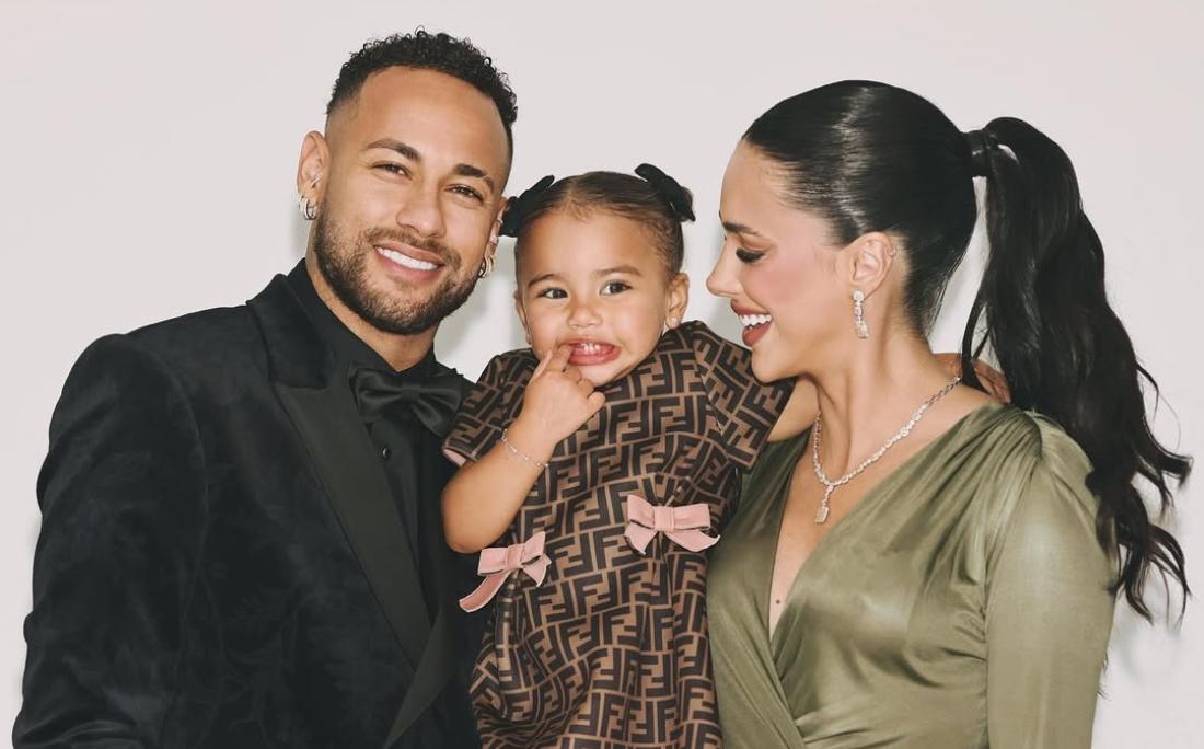 Neymar, Mavie e Bruna Biancardi em leilão por Reprodução/Instagram