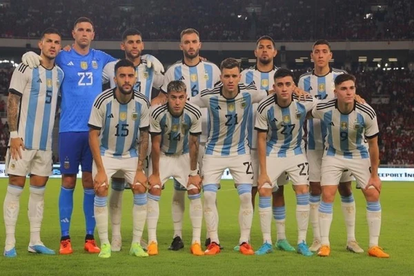 Seleção da Argentina por Reprodução / X