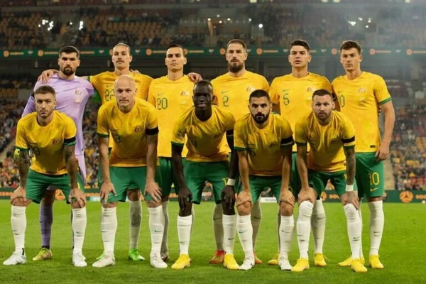 Seleção da Australia  por Reprodução / Instagram 