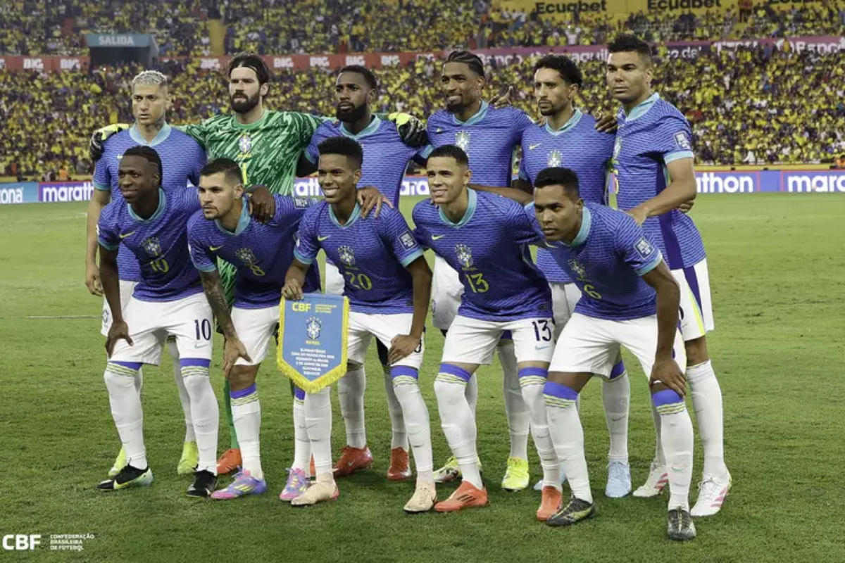 Brasil - Améria do Sul  por Rafael Ribeiro / CBF 