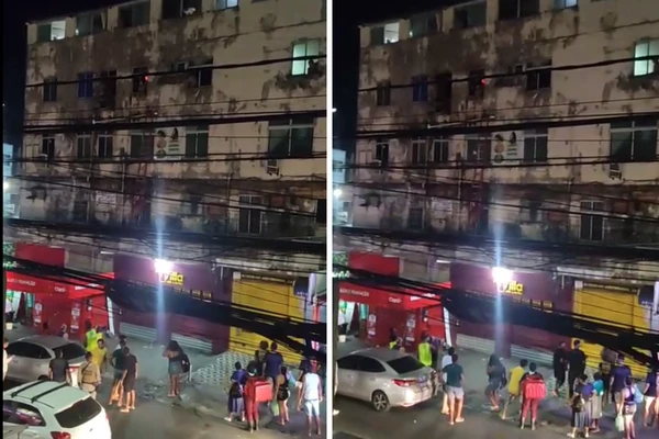 Vizinhos também ajudaram no resgate 