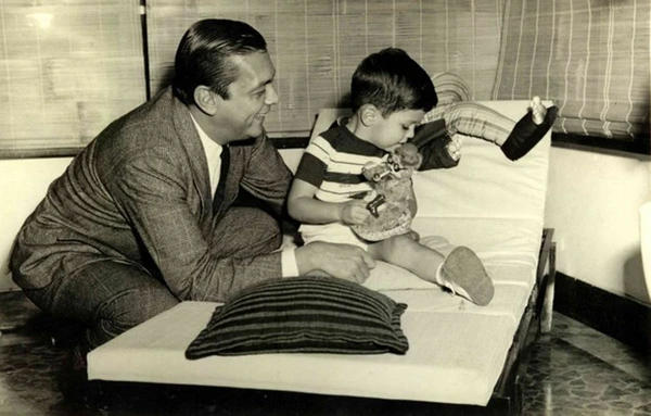 O publicitário Joao Doria e o filho, Joao Doria Jr  por Reprodução