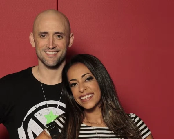 Samantha Schmütz e Paulo Gustavo por Reprodução