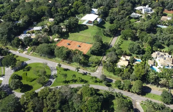 Vista aérea do Residencial Aldeia do Vale por Reprodução
