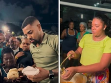 Imagem - Davi Brito e irmã vão às ruas de Salvador distribuir alimentos e roupas: 'Todo dia 11'