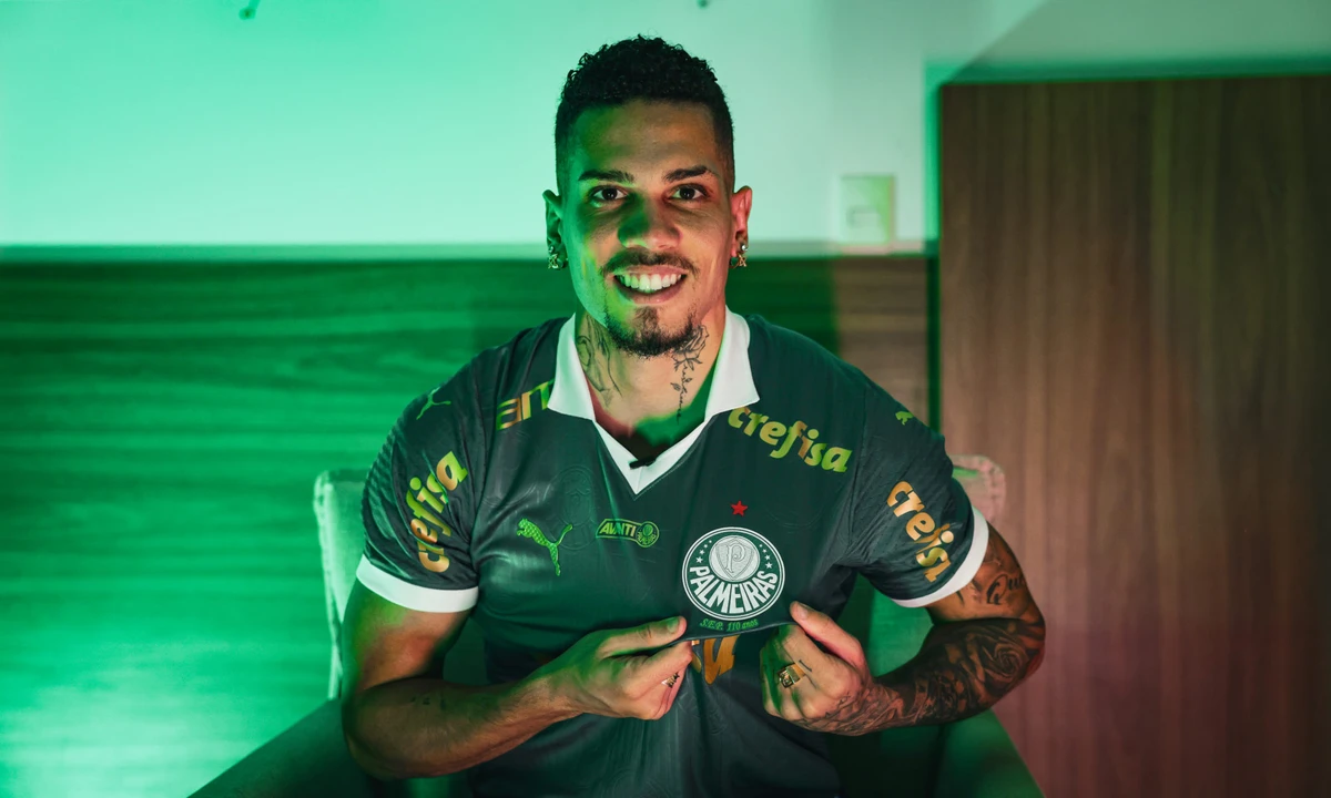 4º Paulinho (Palmeiras): R$ 2 milhões - 4 milhões por cada participação direta para gol (1 gol e 2 assistências em 11 jogos)  por Divulgação/Palmeiras