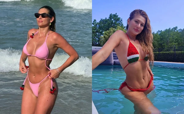 Antes e depois de Lívia Andrade por  Reprodução/Instagram