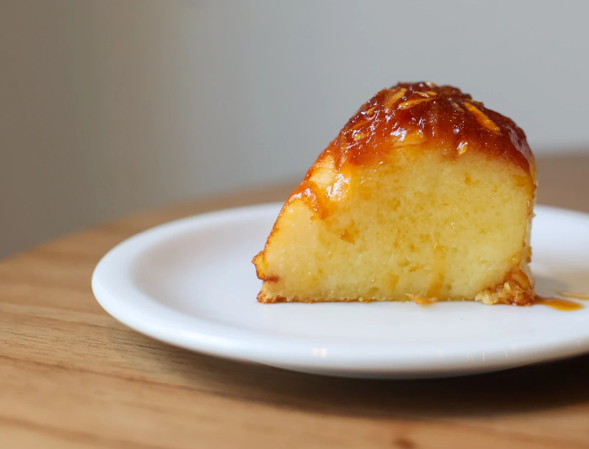Bolo de aipim com coco de  Tenesser Vila Flor, instrutor pâtissier do Senac