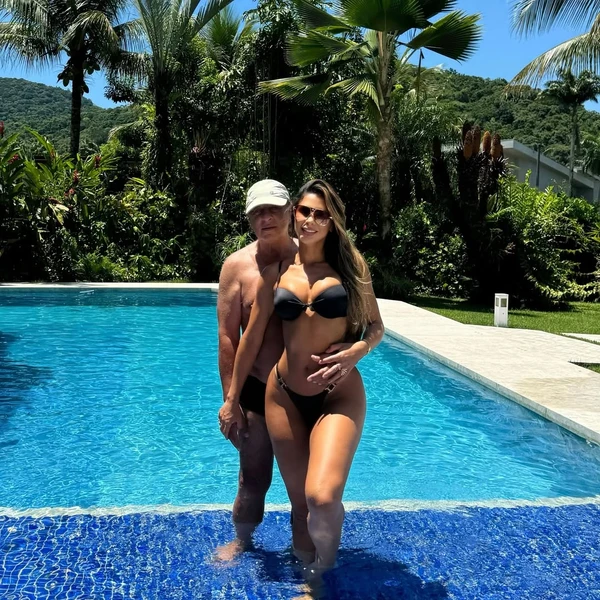 Marco Polo Del Nero e Clara Brasil por  Reprodução/Instagram