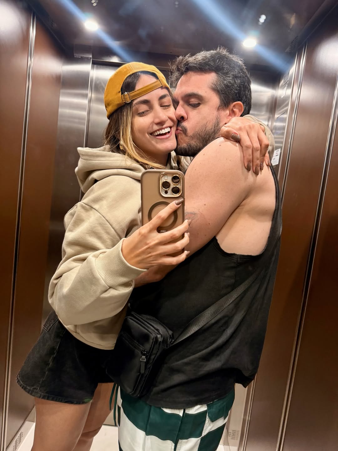 Mari Palma e Osmar Campbell por Reprodução/Instagram