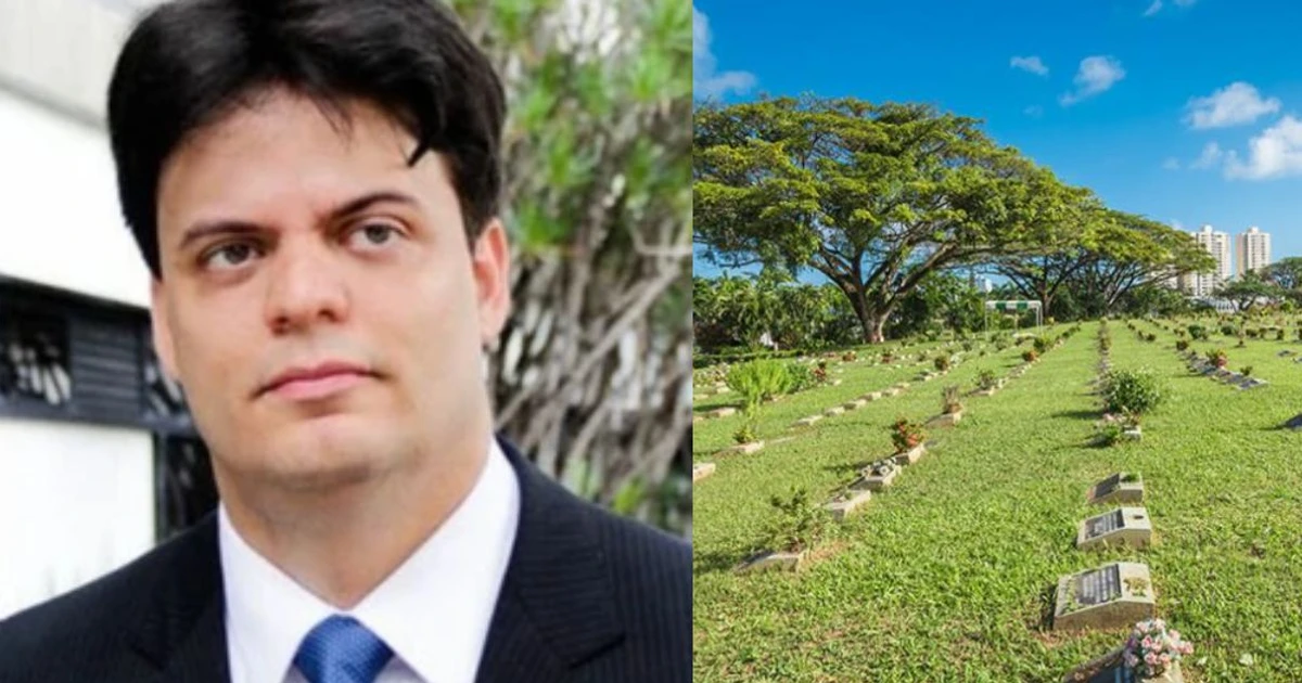 Imagem - Daniel Keller é enterrado em cerimônia fechada e discreta em Salvador