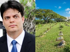 Imagem - Daniel Keller é enterrado em cerimônia fechada e discreta em Salvador