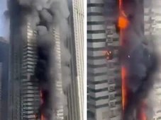 Imagem - VÍDEO: Prédio de 67 andares pega fogo em Dubai