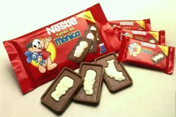 Chocolate da Turma da Mônica fez sucesso dos anos 1990 e voltou ao mercado por Divulgação/Nestlé