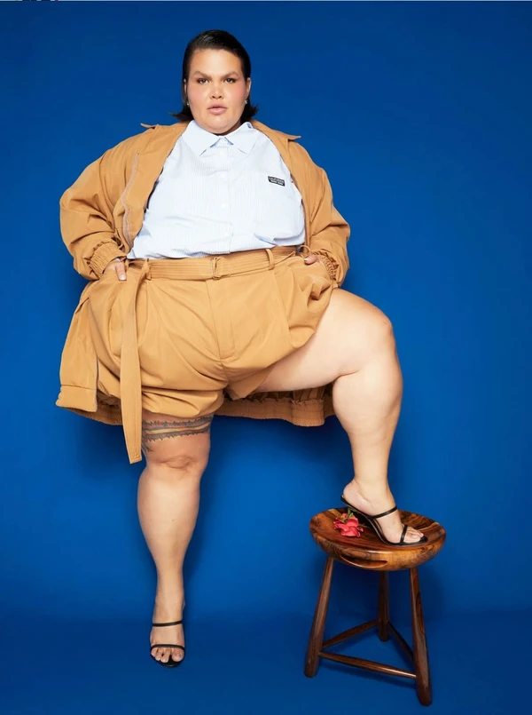 Thais Carla antes da bariátrica por Reprodução