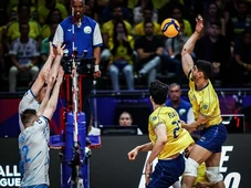 Imagem - Brasil faz sua melhor partida na Liga das Nações e derruba a invencibilidade da Eslovênia