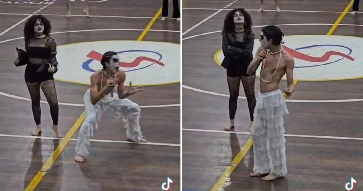 Imagem - Aluno de Salvador rouba a cena em apresentação como Ney Matogrosso