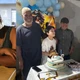 Imagem - Menino pede festa de aniversário com tema de Pablo e Luisão e recebe visita surpresa