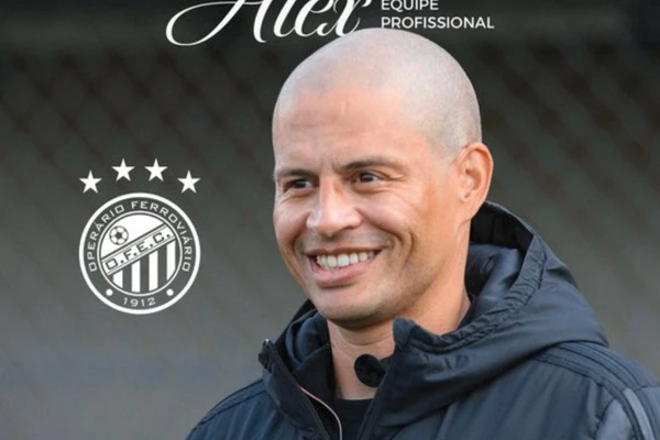 Anuncio de Alex como novo técnico do Operário-PR 