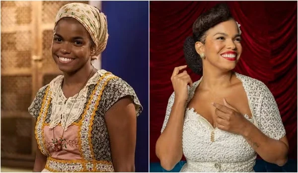 Dita (Jeniffer Nascimento) em Êta Mundo Bom! e em Êta Mundo Melhor!  por Divulgação/Globo