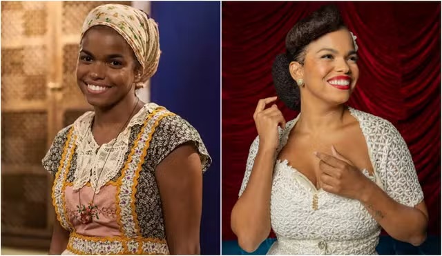 Dita (Jeniffer Nascimento) em Êta Mundo Bom! e em Êta Mundo Melhor!  por Divulgação/Globo