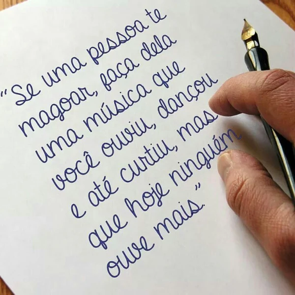 Letra cursiva por Reprodução