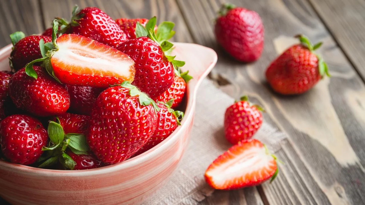 Morango por Shutterstock