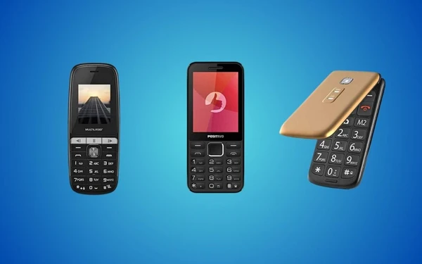 Usuários estão trocando smartphones por celulares. por Shutterstock