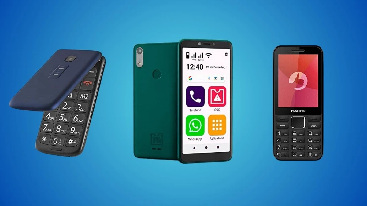 Usuários estão trocando smartphones por celulares. por Shutterstock