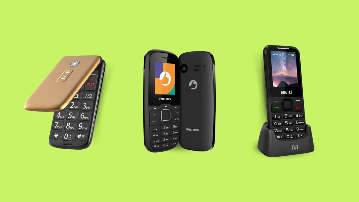 Usuários estão trocando smartphones por celulares. por Shutterstock