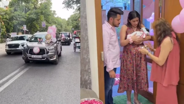 Família prepara uma recepção especial para a chegada da primeira menina nascida na família nos últimos 56 anos
