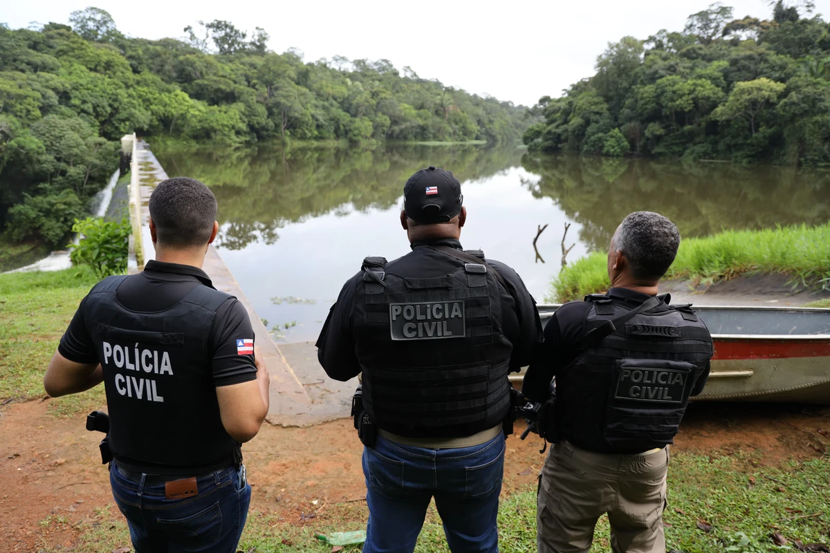 Operação da Polícia Civil na Barragem do Cobre