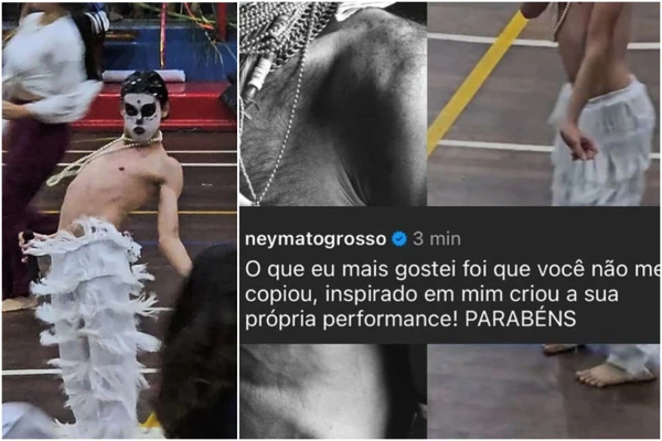 Yago Savalla foi elogiado por Ney Matogrosso