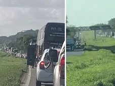Imagem - Motoristas enfrentam lentidão na BR-324 e demora de três horas até Feira de Santana