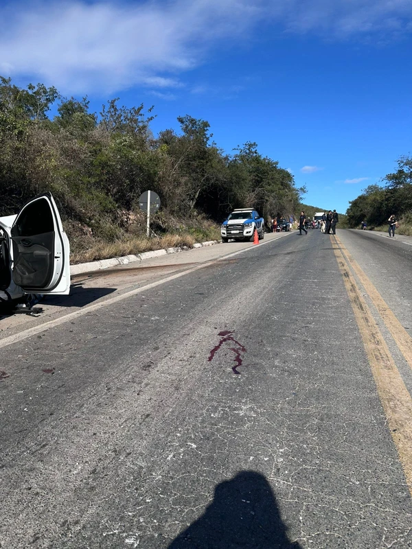 Acidente em Seabra por Polícia Rodoviária Federal