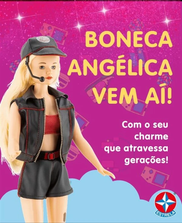 Estrela relança boneca da Angélica por Divulgação