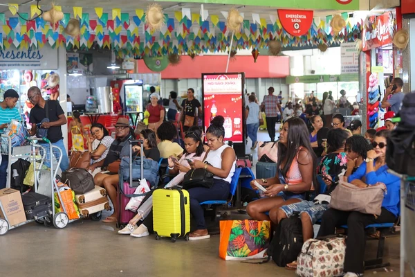 Fluxo da volta também será grande na próxima quarta-feira (25) por Marina Silva/ CORREIO