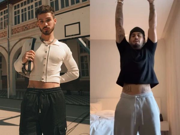 João Guilherme responde Zé Felipe após piada com cropped  por Reprodução/Redes Sociais