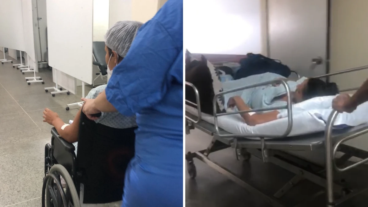 Jovem foi encaminhada para sala de parto nesta quarta-feira (18)