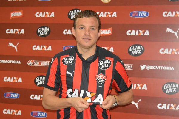 Marcelo Mattos se aposentou em 2018, pelo Bangu por Francisco Galvão/EC Vitória 
