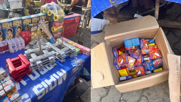 Polícia apreende 2,5 milhões unidades de fogos de artifício irregulares