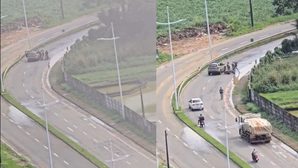 Fuga e tiros: polícia persegue e prende homem armado; veja vídeo