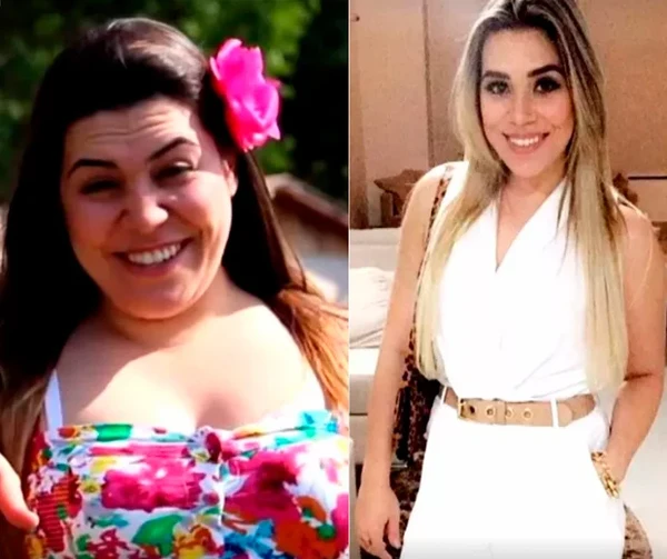 ANTES x DEPOIS: Naiara Azevedo por Reprodução