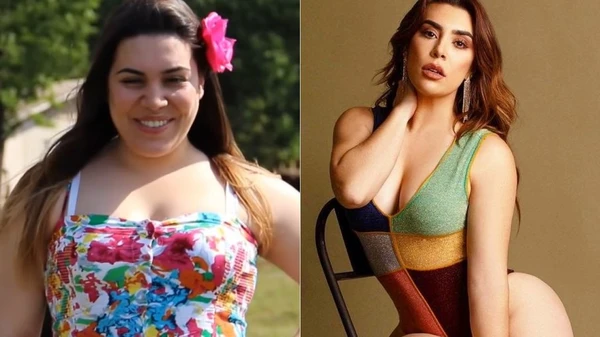 ANTES x DEPOIS: Naiara Azevedo por Reprodução
