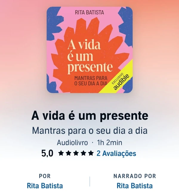 A vida é um presente (Rita Batista)