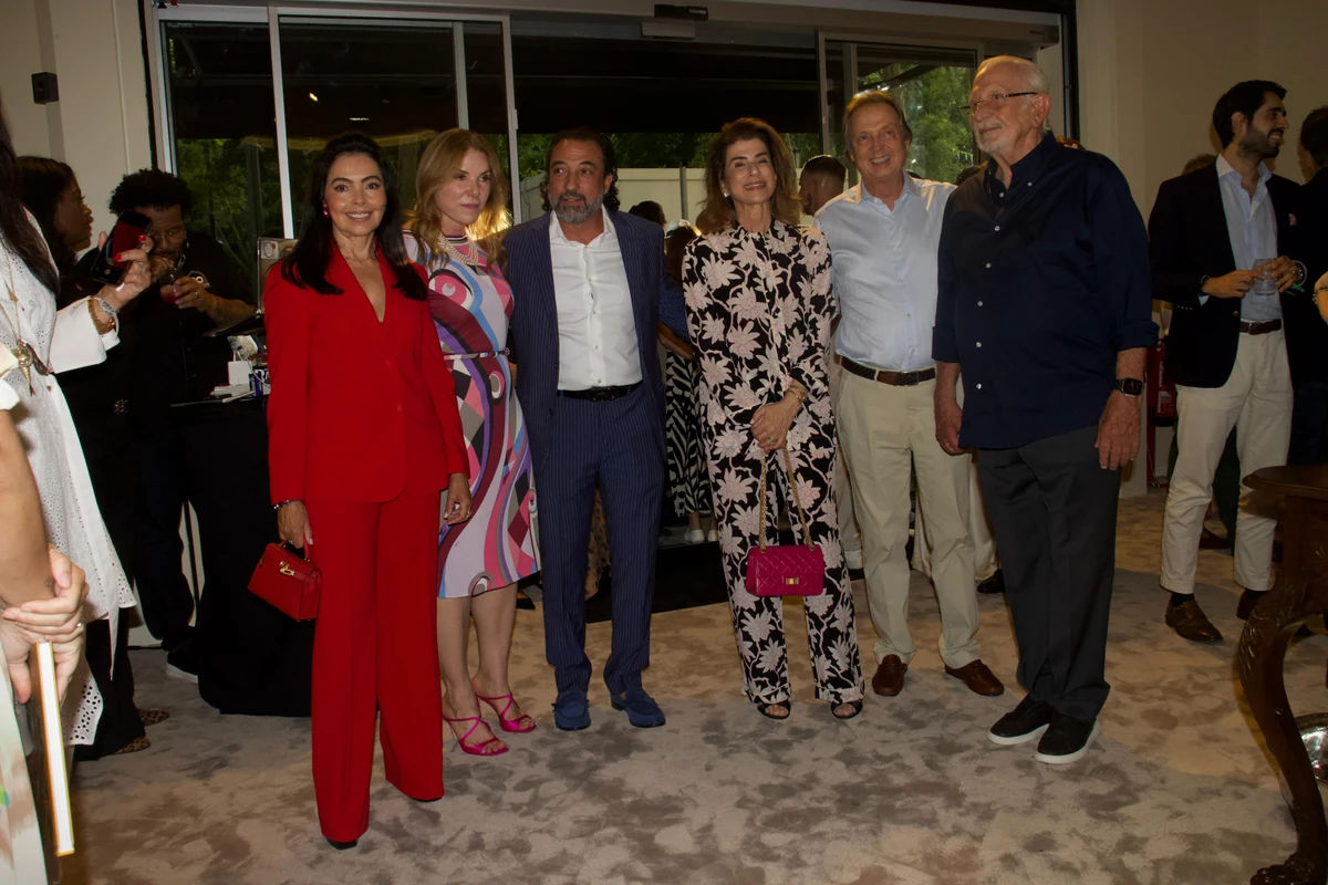 Katia Baiardi, Vanessa, Itamar Musse, Patrícia Peltier, Francisco Grabowsky e Renato Baiardi