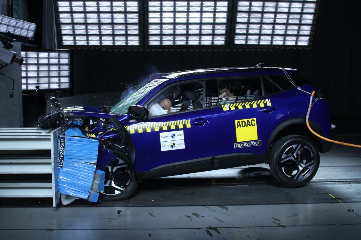 O SUV da Peugeot recebeu apenas uma estrela em teste de segurança