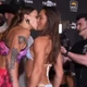 Imagem - Ex-lutadora do UFC beija adversária durante encarada; veja vídeo